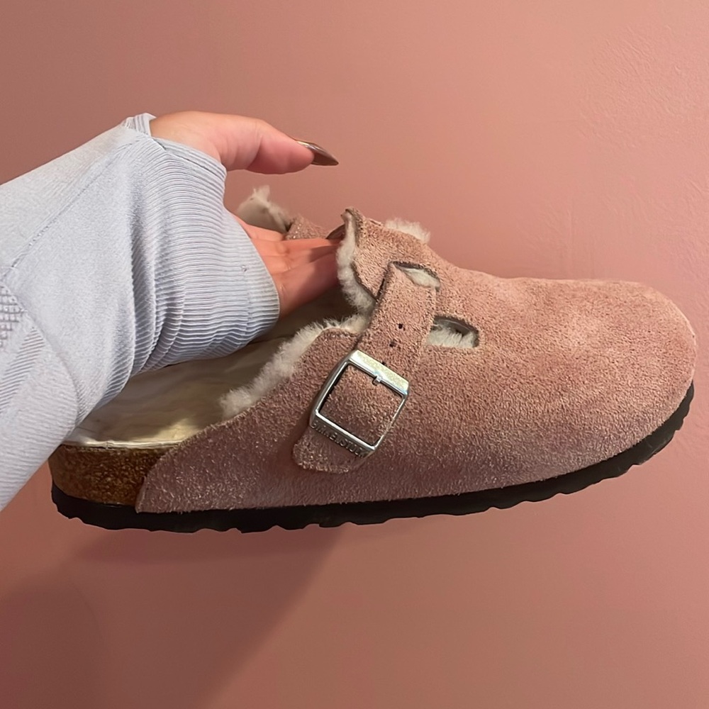 Pink Birkenstocks